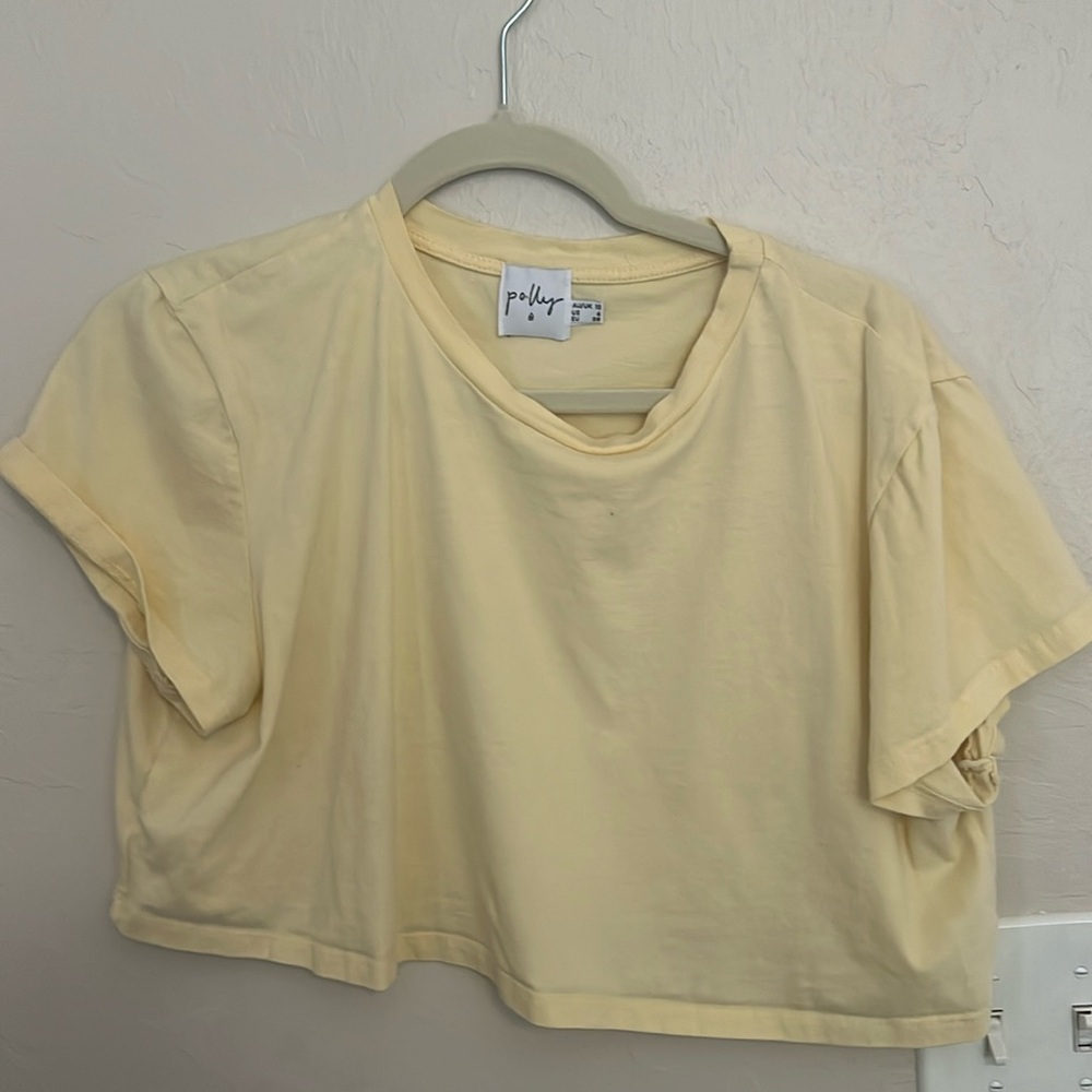 Princess poly crop top